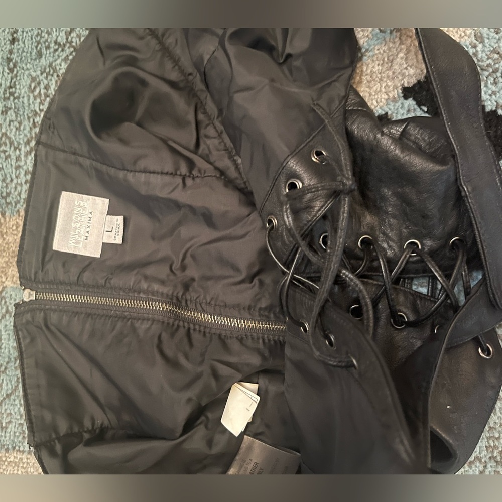 SoftLeather biker vest